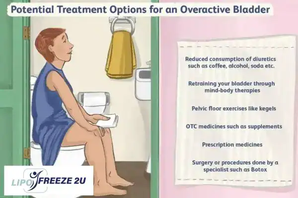 image of woman on toilet because of an overactive bladder Cumbernauld