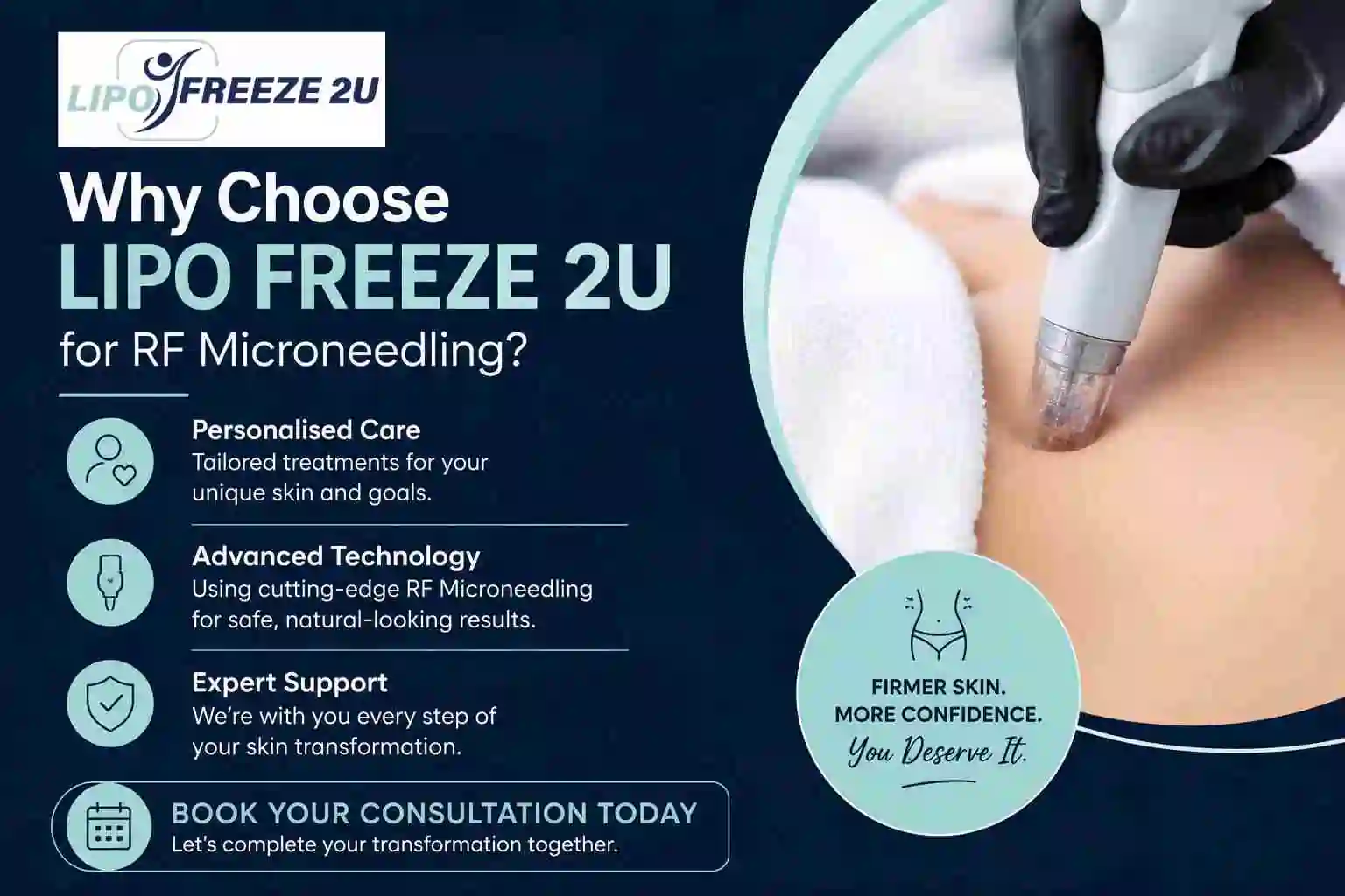 Why Choose LIPO FREEZE 2U for RF Microneedling Cumbernauld?