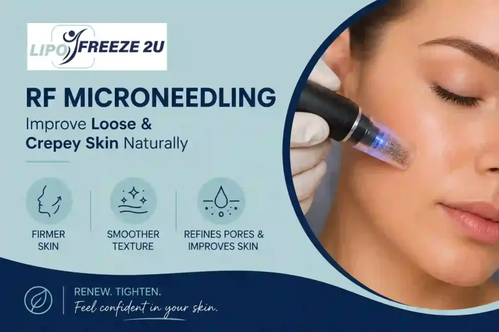 Can RF Microneedling Help Improve Loose and Crepey Skin Cumbernauld?